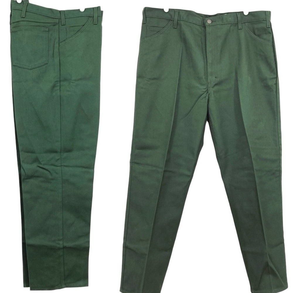 NWT Horace Small Men's Green Work Pants Sz 42 Regular (Waist 40")